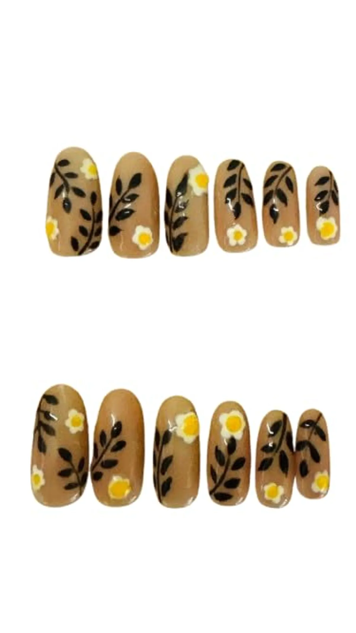 Acrylic Press On Nails (Pack of 10)