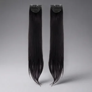 Long Straight Clip-In Hair Extensions (Pack of 2)