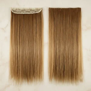 Ombre Blonde straight Hair Extension
