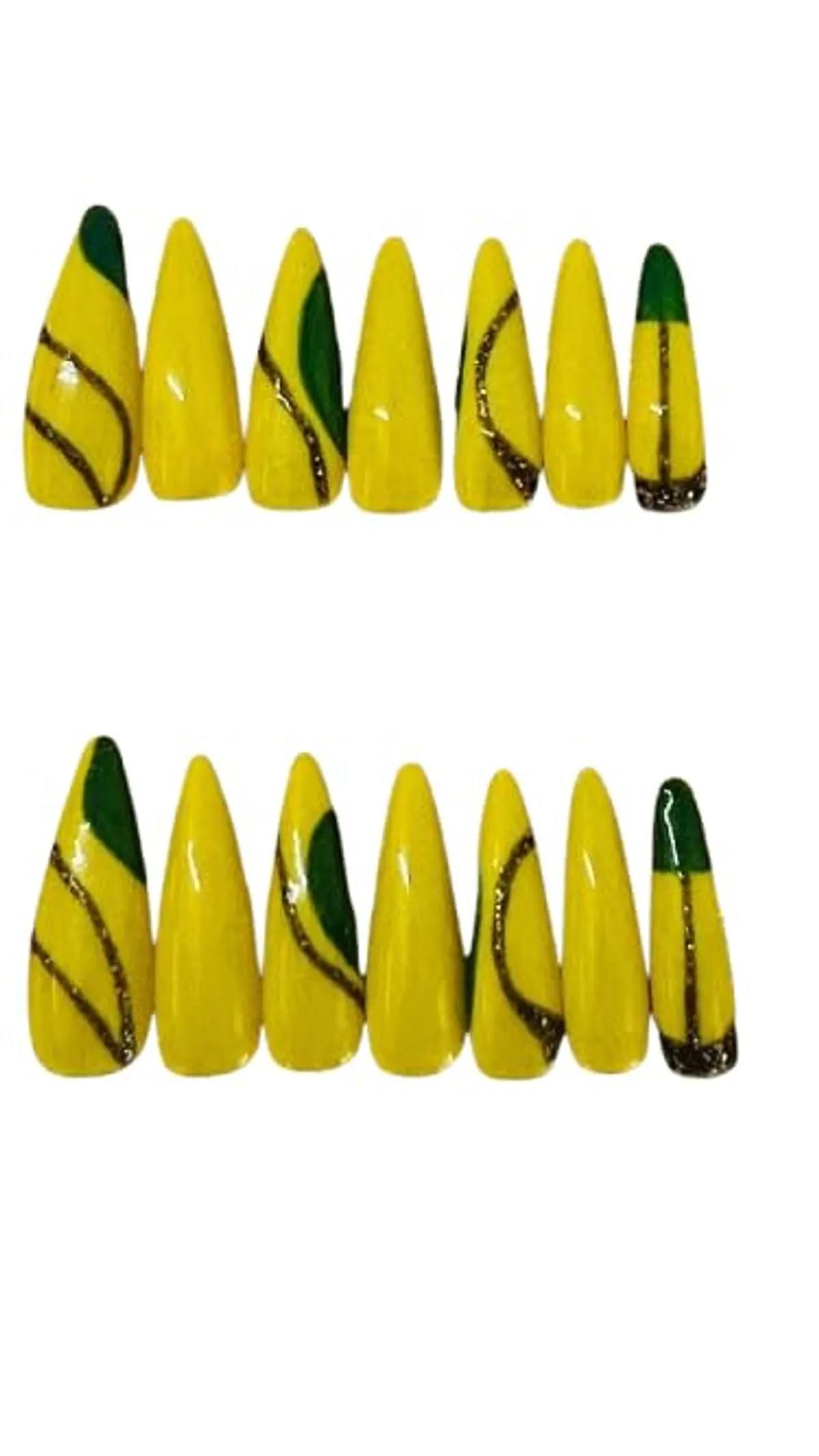 Press On Acrylic Nails (Pack of 10)