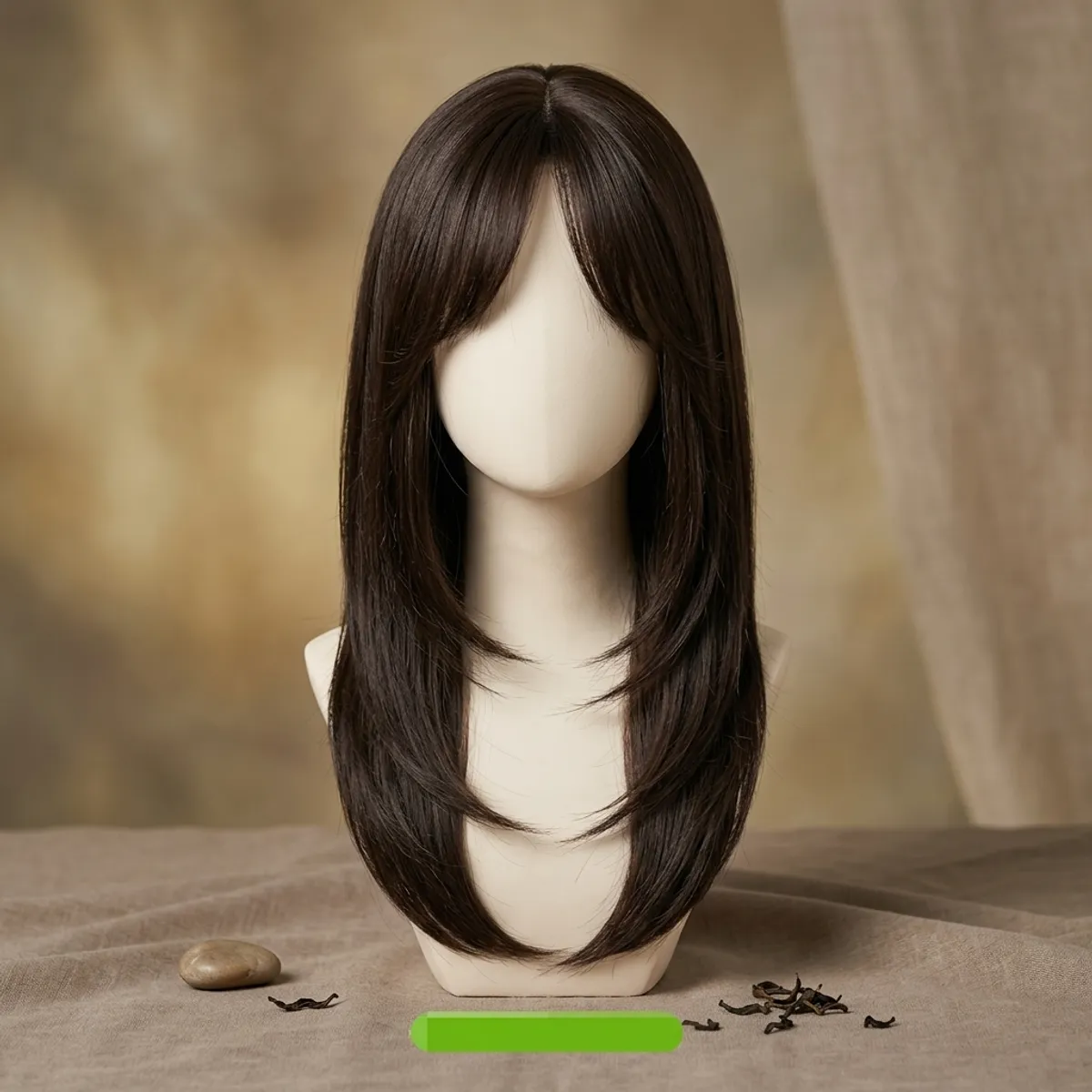 Pure Human Hair Wig
