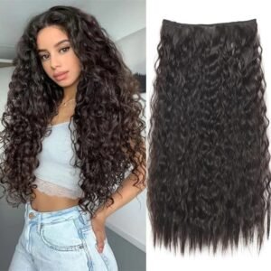 CURLEY PURE HUMAN HAIR WIG