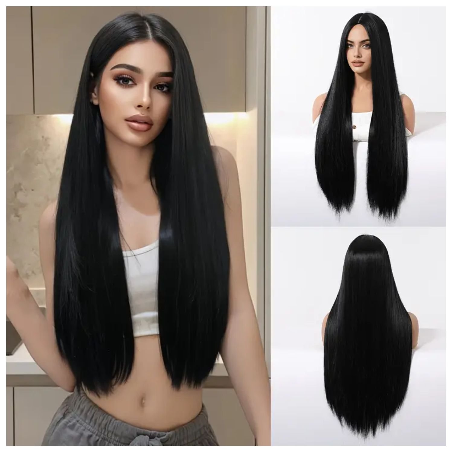 Pure Human Hair Wig - Image 4