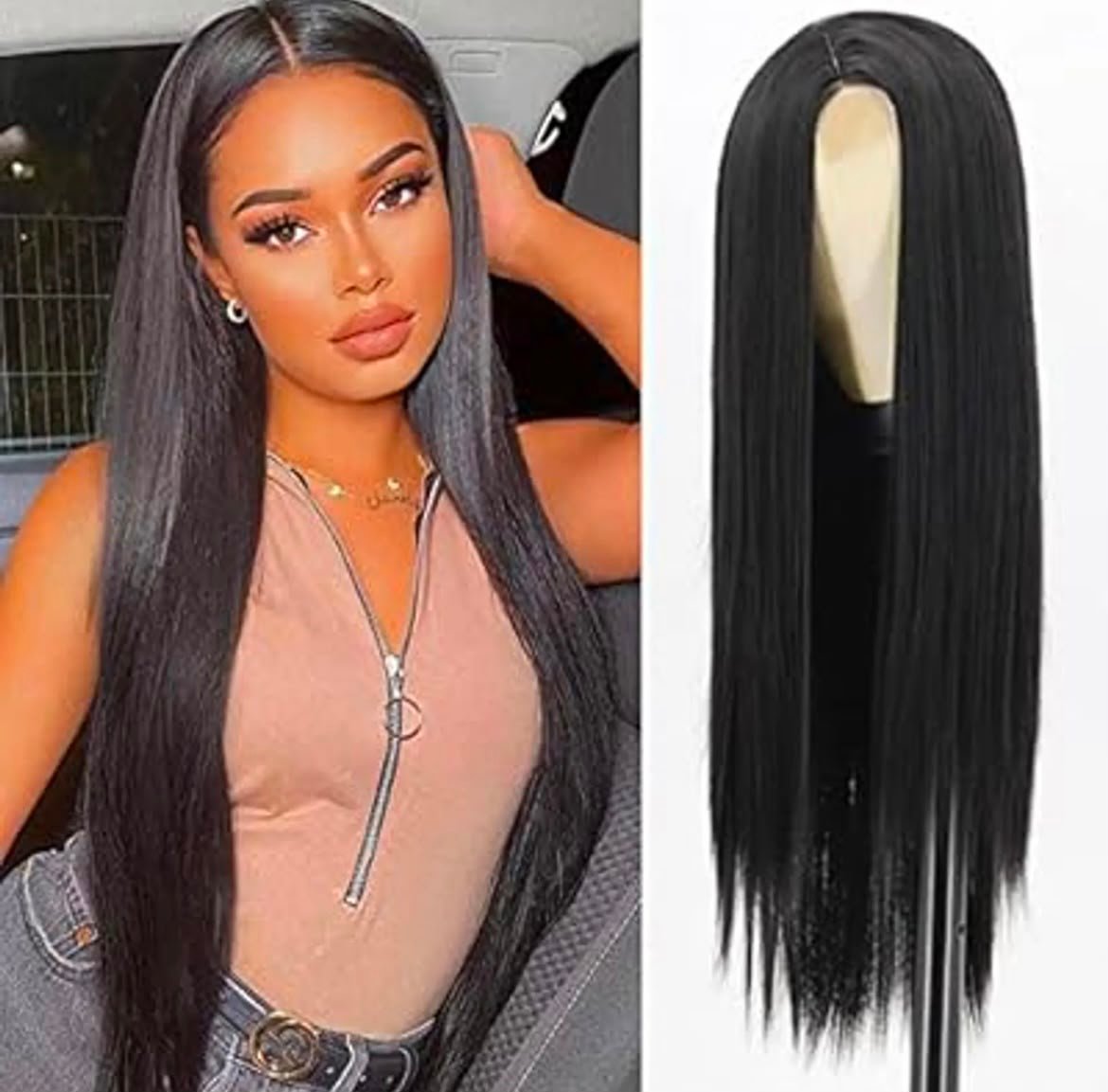 Pure Human Hair Wig - Image 3