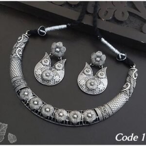 Brass based Silver look a like Oxidised Jewellery