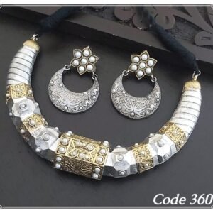 Brass based Silver look a like Oxidised Jewellery
