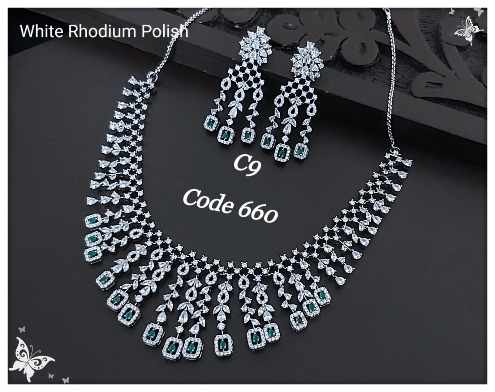 Cz Diamond jewellery with micro polish